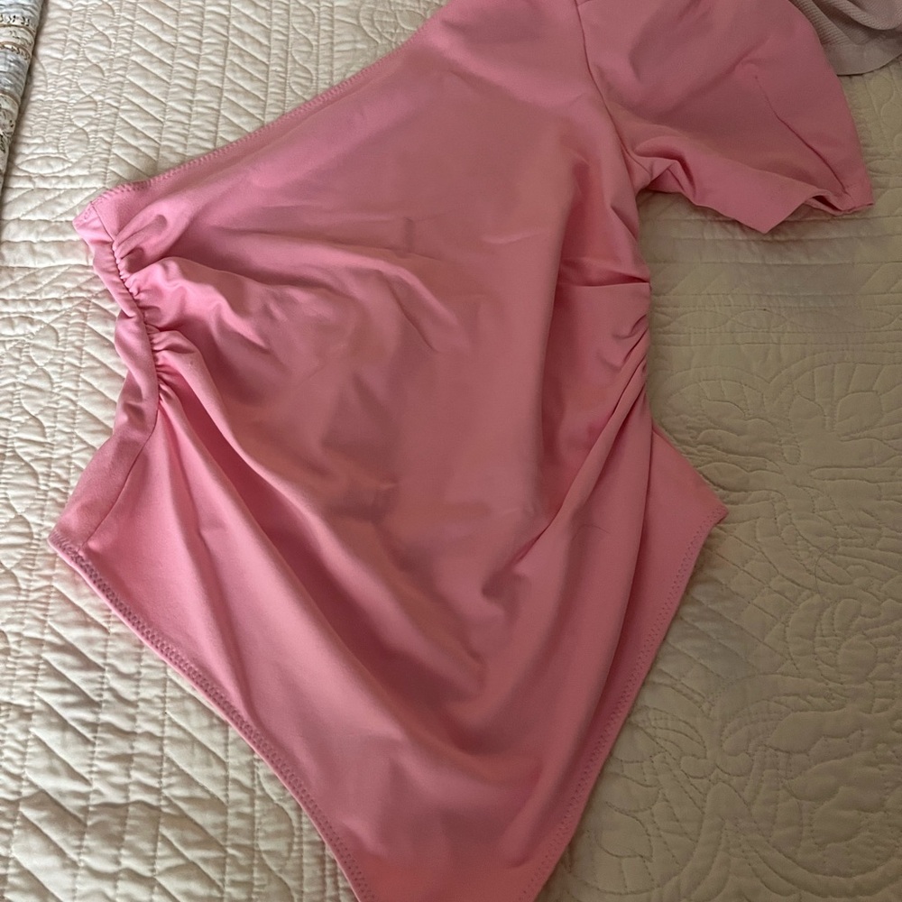 Elegant Pink women’s bodysuit